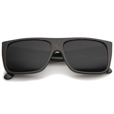 Gafas de sol cuadradas de aviador con parte superior plana retro para hombre 8685