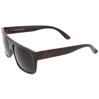 Gafas de sol cuadradas de aviador con parte superior plana retro para hombre 8685