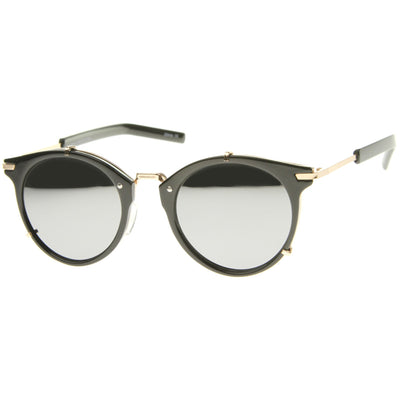 Black Gold Silver Mirror