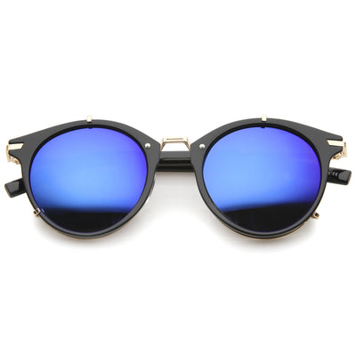 Black Gold Blue Mirror