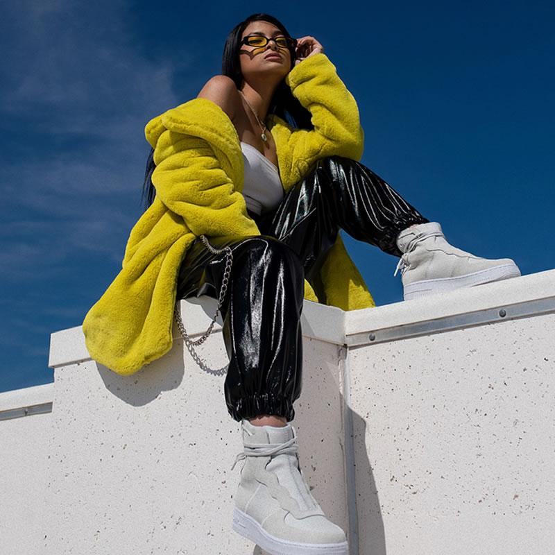 Unisex 90's Retro Thin Rectangle Color Tone Lens Sunglasses C549