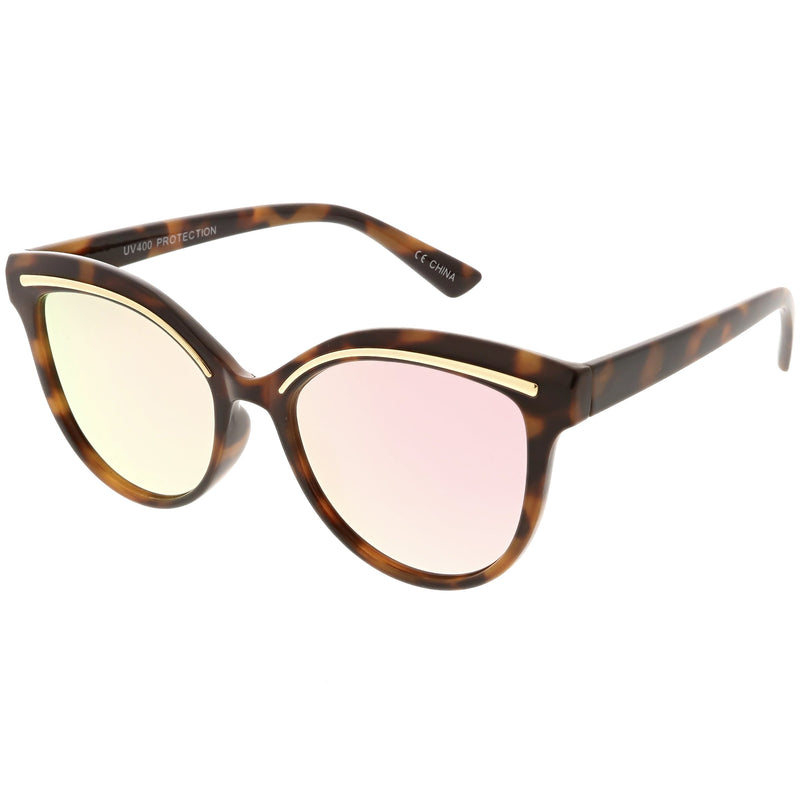 Tortoise Gold Pink Mirror