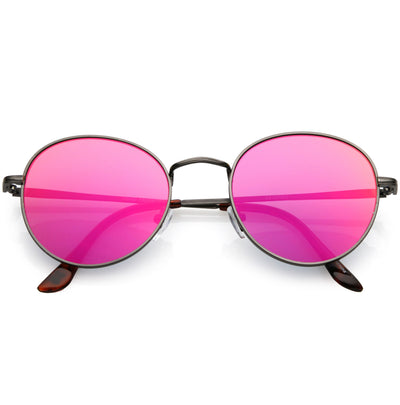 Gunmetal Magenta Mirror