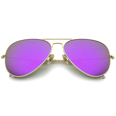 Gold Purple Mirror