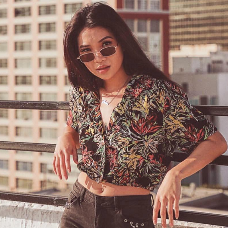 Retro 1990's Fashion Rectangle Flat Lens Sunglasses C598