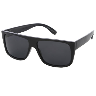 Gafas de sol cuadradas de aviador con parte superior plana retro para hombre 8685