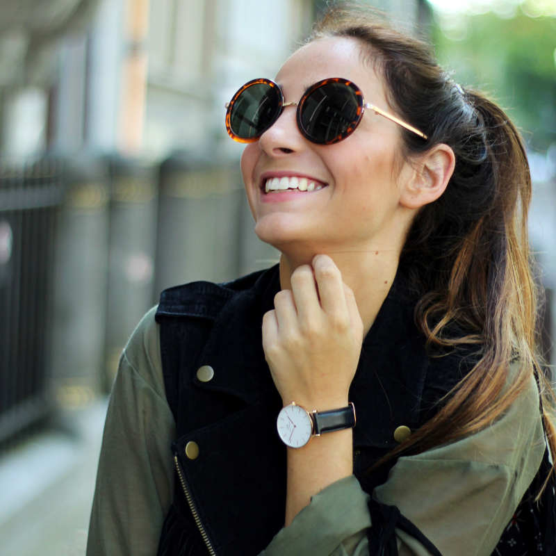 Shiny Black-Gold Lavender