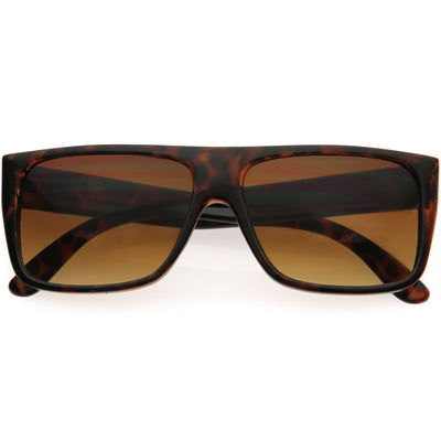 Gafas de sol cuadradas de aviador con parte superior plana retro para hombre 8685