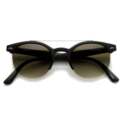 Matte Black Silver Grey Fade