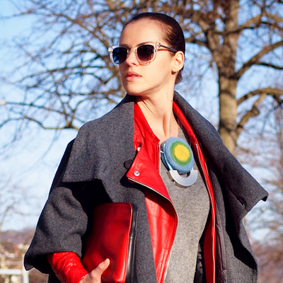 Clear Silver Lavender