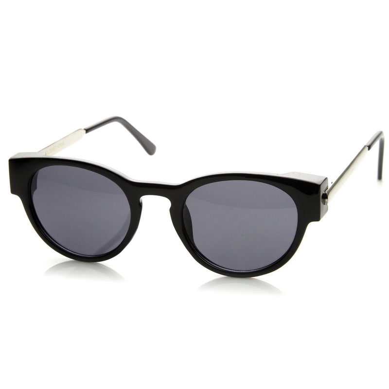 Designer Inspired Metal Arm Cat Eye Fashion P3 Sunglasses 8859