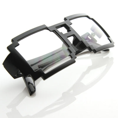 Gamer Nerd Retro Pixelated 8-Bit Clear Lens Glasses 8574