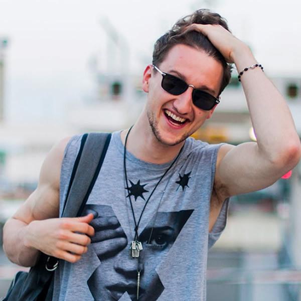 Modern Mens Dapper Fashion Frame Metal Arm Sunglasses 8633