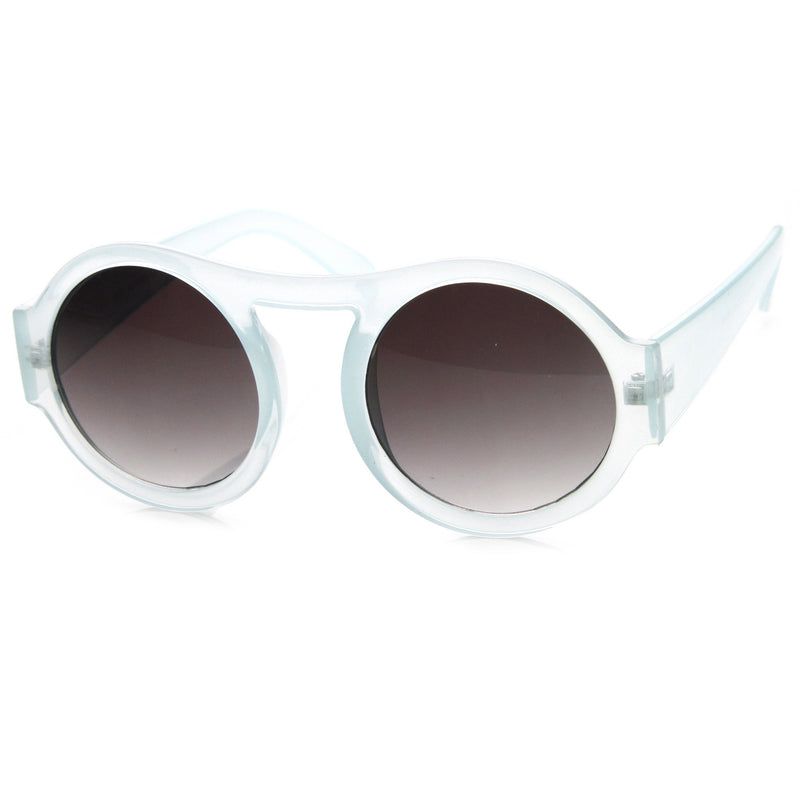 Gafas de sol redondas retro coloridas de moda para mujer 8848