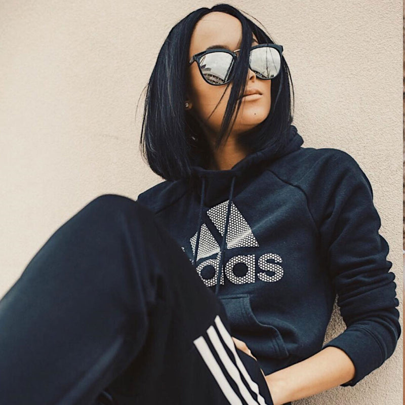 Gafas de sol con lentes planas espejadas modernas retro de tendencia A945