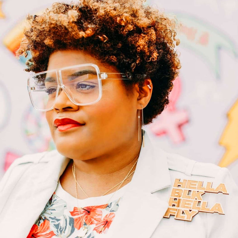 Oversize Retro Flat Top Square Shield Clear Lens Glasses C489