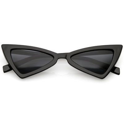 Gafas de sol estilo ojo de gato con forma de triángulo retro a la moda para mujer C570