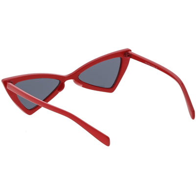 Gafas de sol estilo ojo de gato con forma de triángulo retro a la moda para mujer C570