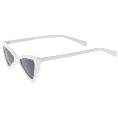 Gafas de sol estilo ojo de gato con forma de triángulo retro a la moda para mujer C570