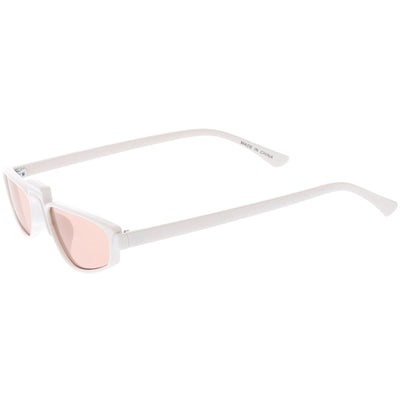 Women's 1990's Small Thin Retro Cat Eye Sunglasses C684