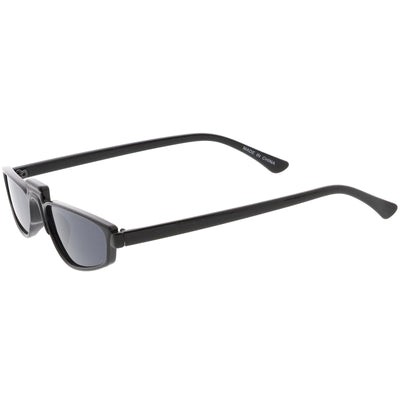 Women's 1990's Small Thin Retro Cat Eye Sunglasses C684