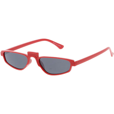 Women's 1990's Small Thin Retro Cat Eye Sunglasses C684