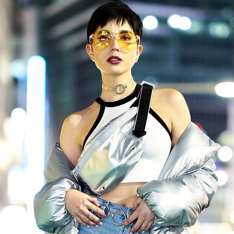 Retro Oversize Color Tone Flat Lane Aviator Sunglasses C710