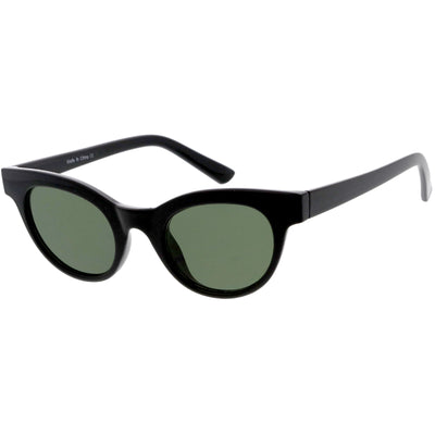 Women's Retro 1990's Small Color Tone Lens Cat Eye Sunglasses C940