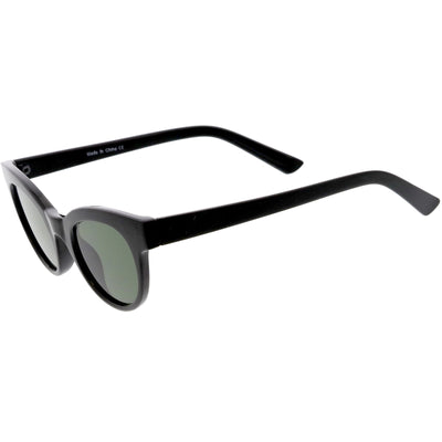 Women's Retro 1990's Small Color Tone Lens Cat Eye Sunglasses C940