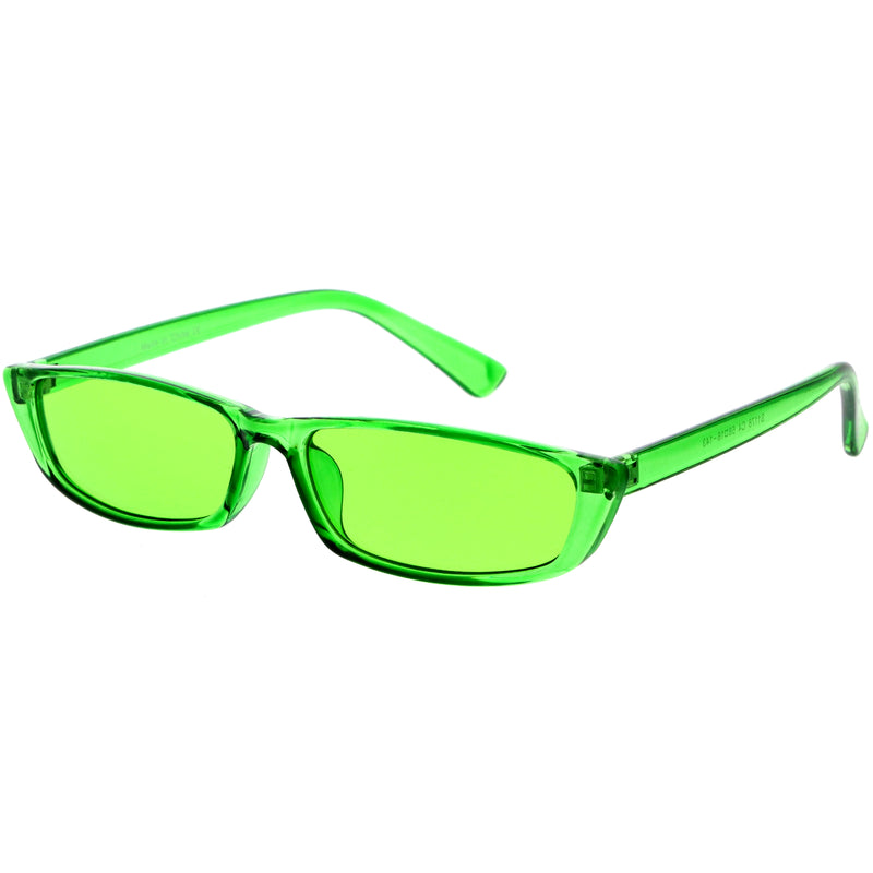 Micro Retro Vintage-Inspired 90s Square Sunglasses D304