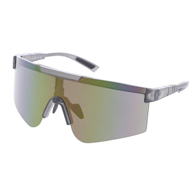 Sporty Shield Arm Adjustable Sunglasses D332