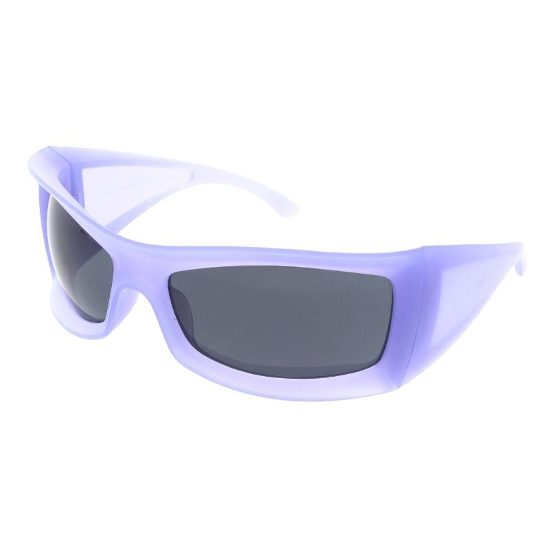 Large Wrap Around Futuristic Goggle Sunglasses D320