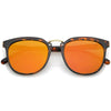 Trending Retro Modern Mirrored Flat Lens Sunglasses A945