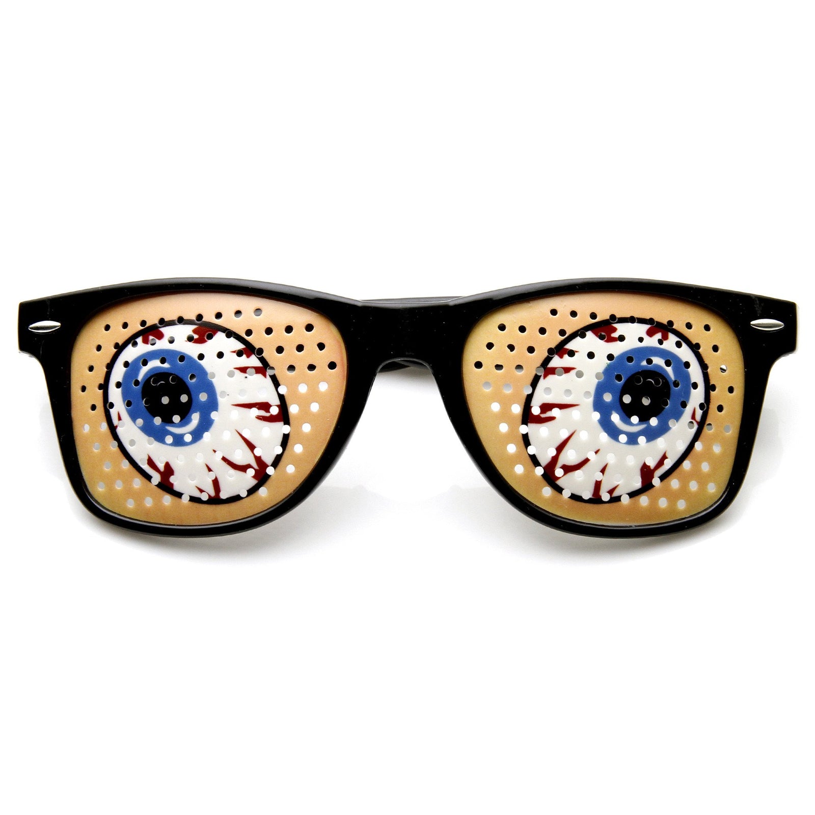Novelty Poker Face Cartoon Eyes Costume Party Sunglasses 9303
