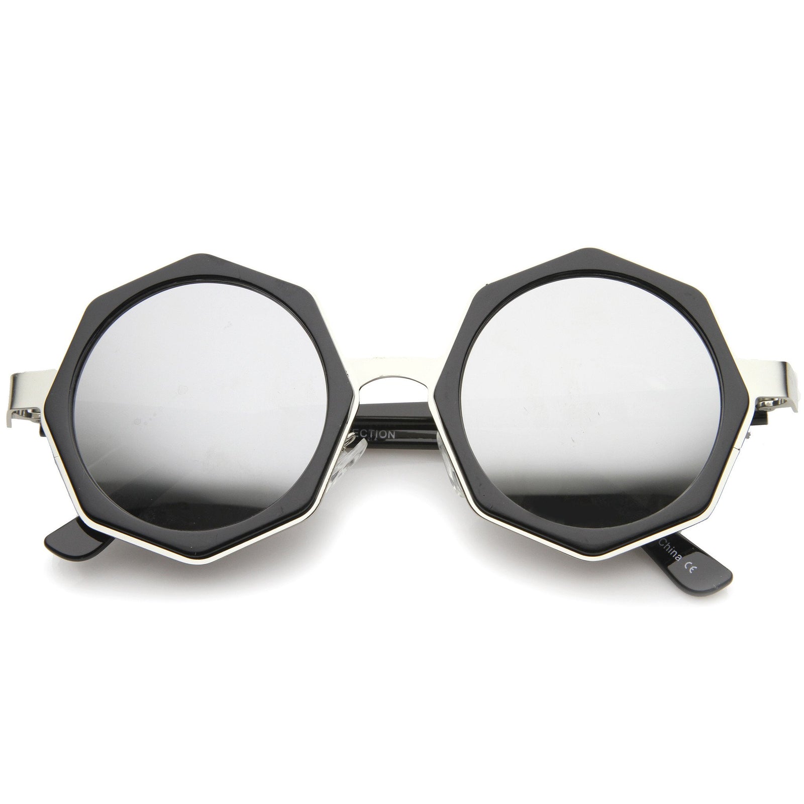 Black Silver Silver Mirror