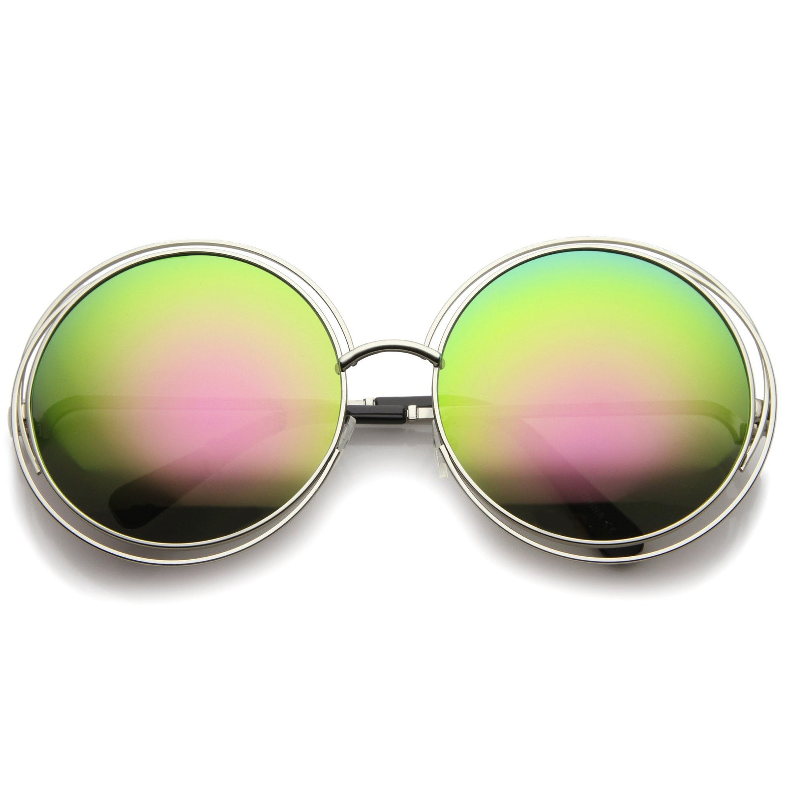 Silver Pink Mirror