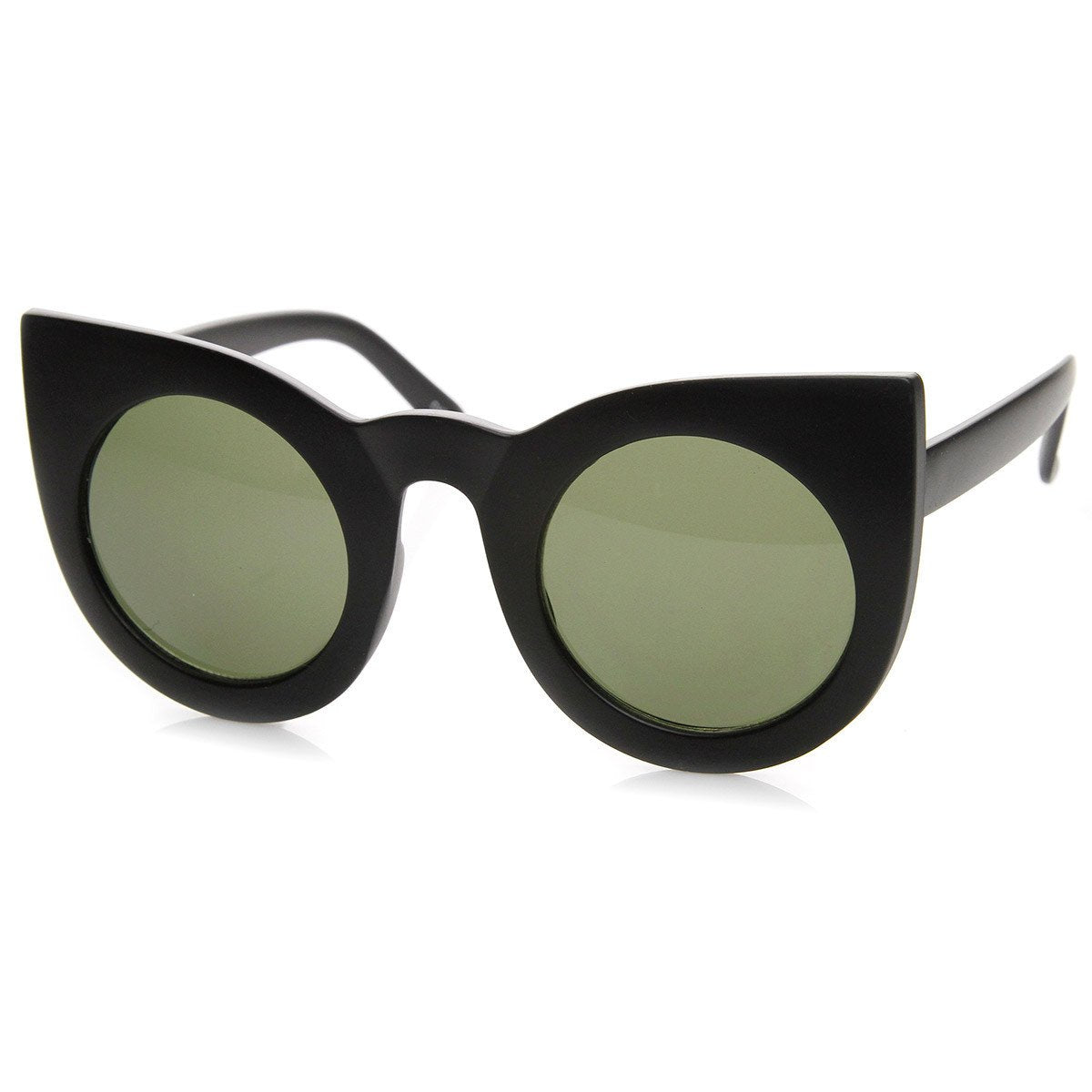  Dollger Retro Cat Eye Sunglasses for Women Hexagon