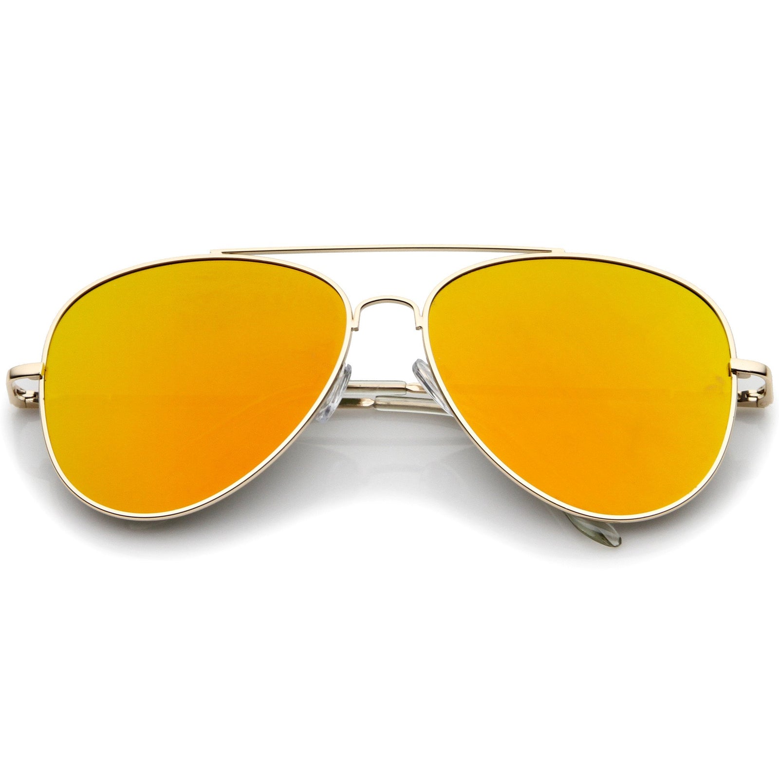 Gold Orange Mirror