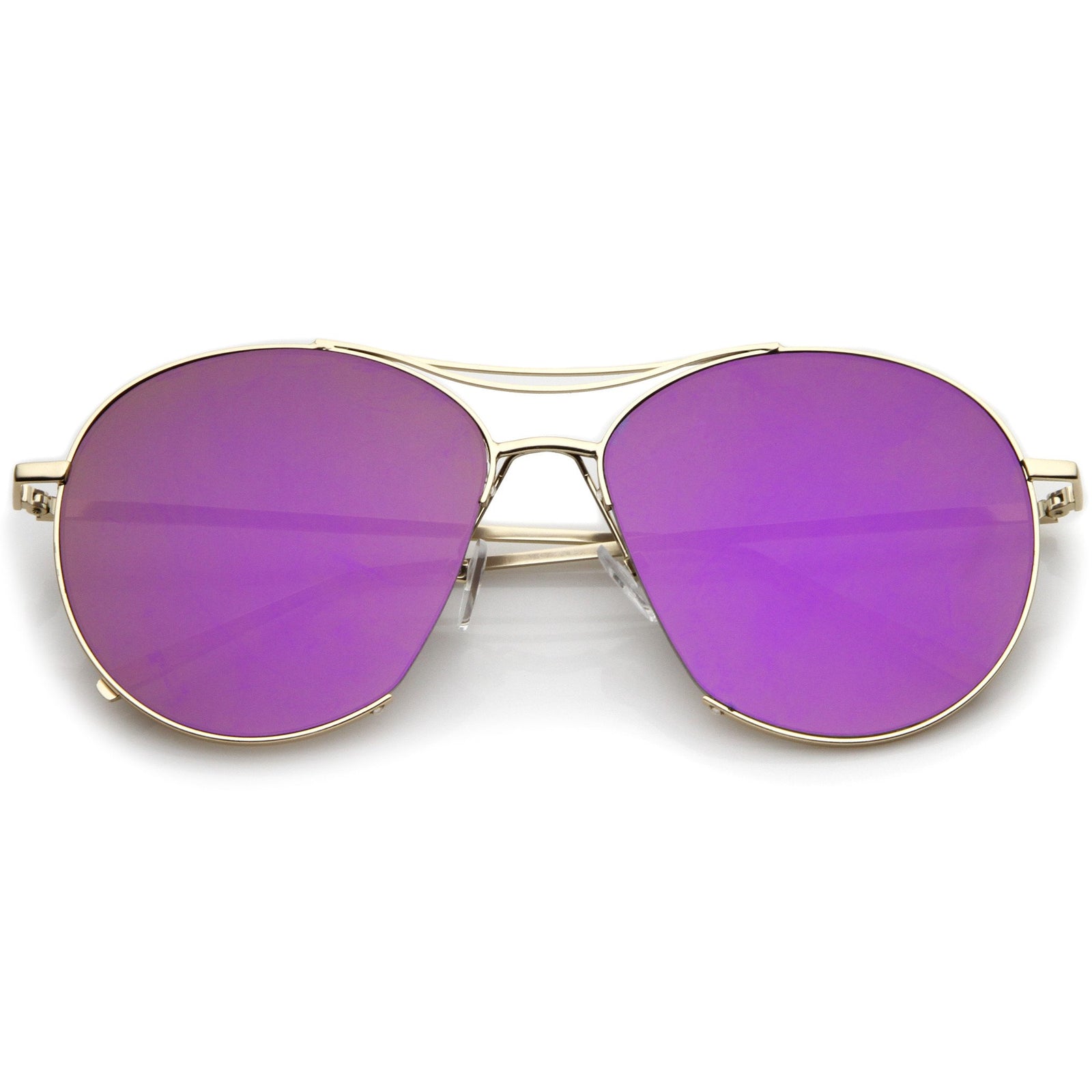 Gold Purple Mirror