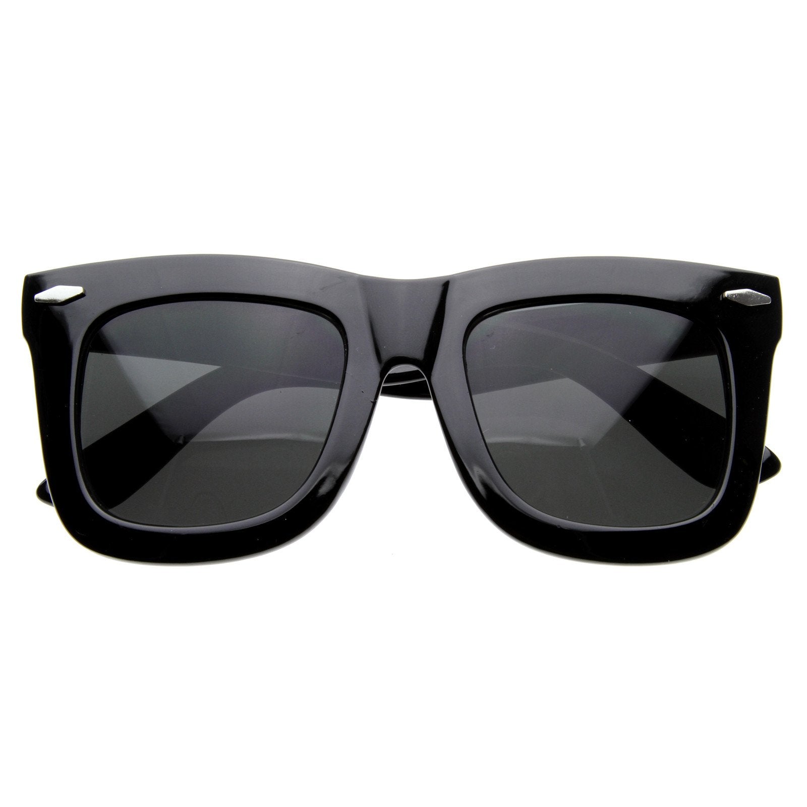 Oversize Womens Fashion Thick Bold Frame Sunglasses - zeroUV