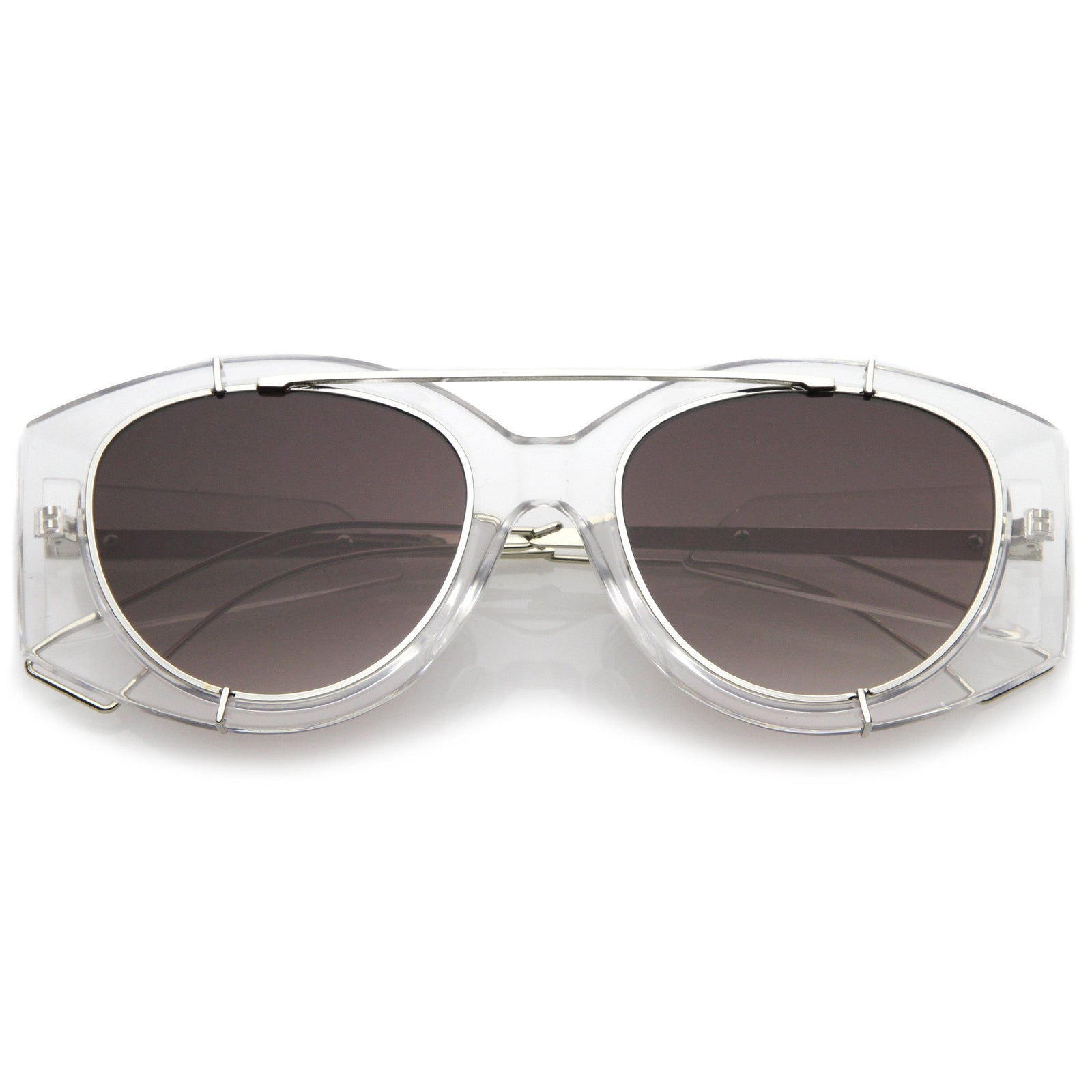 Clear Silver Lavender