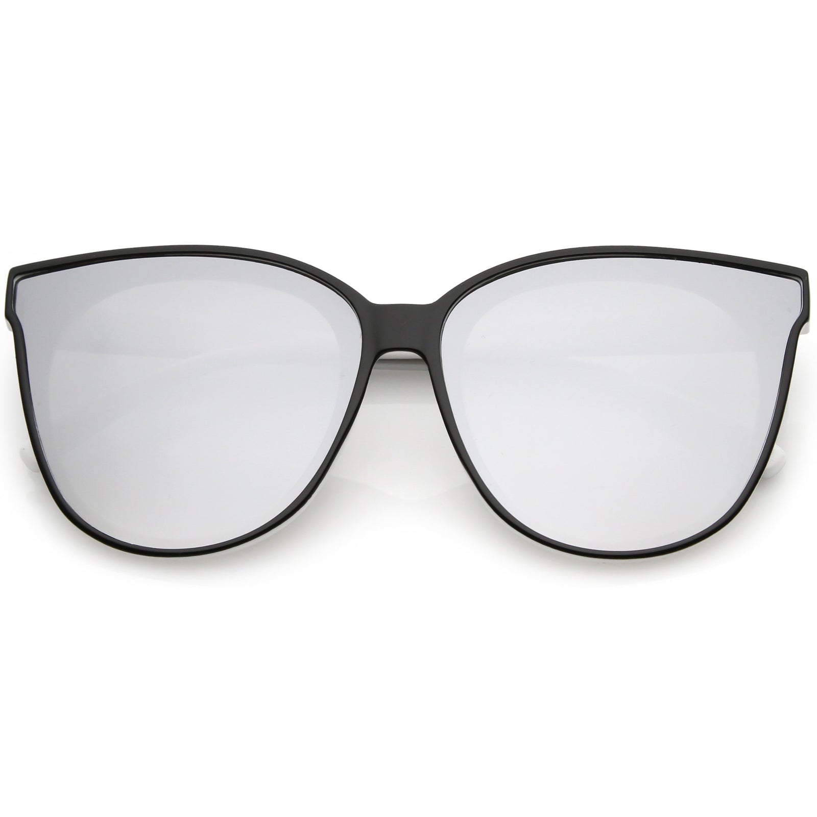 Black White Silver Mirror