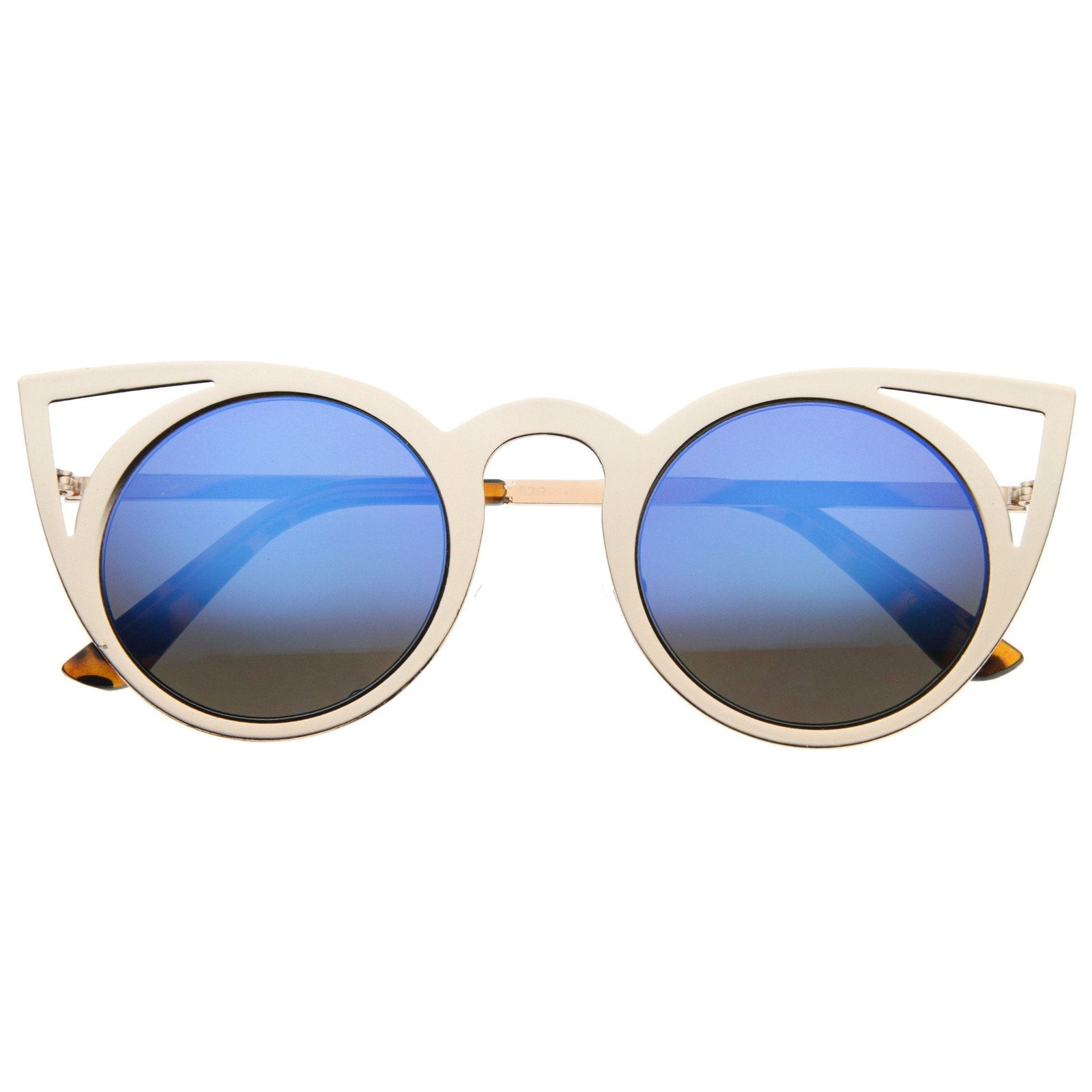 Metal Sunglasses  zeroUV® Eyewear Tagged cat eye