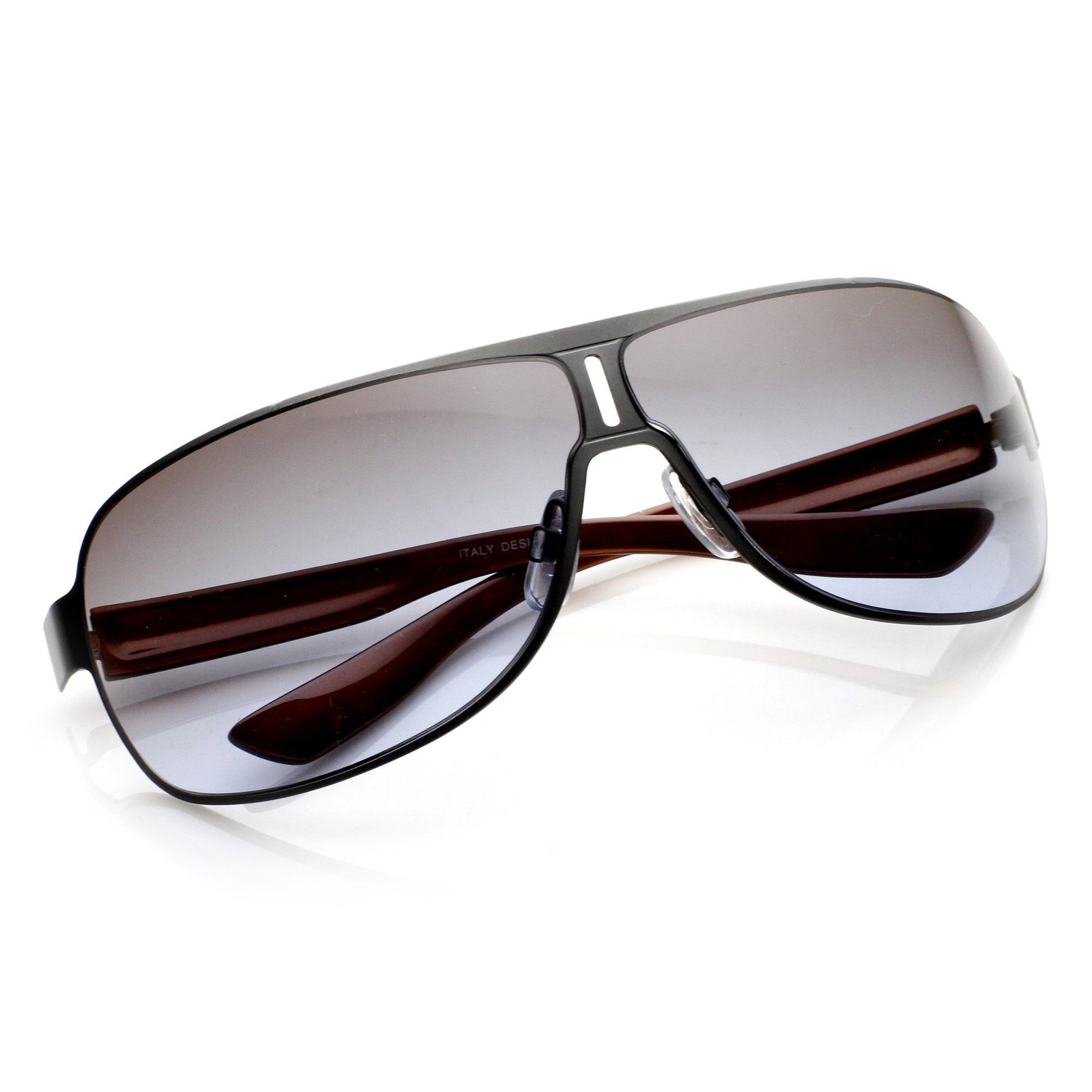 Gafas de sol de aviador cuadradas para hombre europeas premium 8748