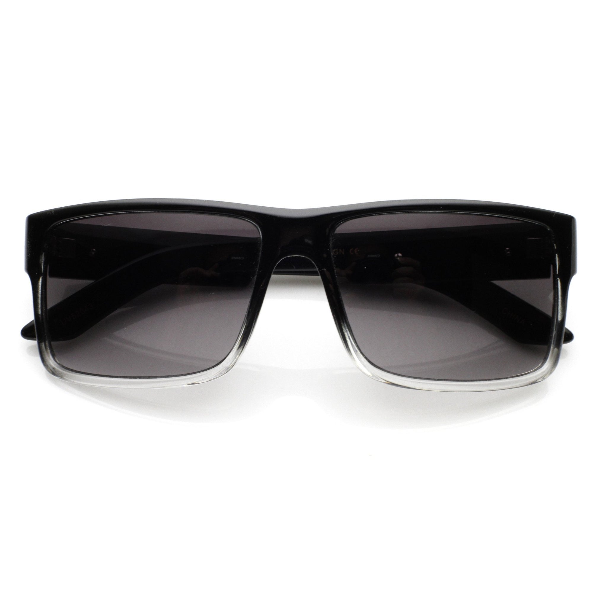 Slim Sleek Casual Thick Bold Casual Square Luxury Sunglasses