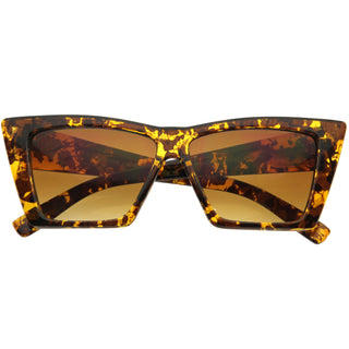 High Pointed Retro Womens Fashion Sunglasses 8449 - Tortoise