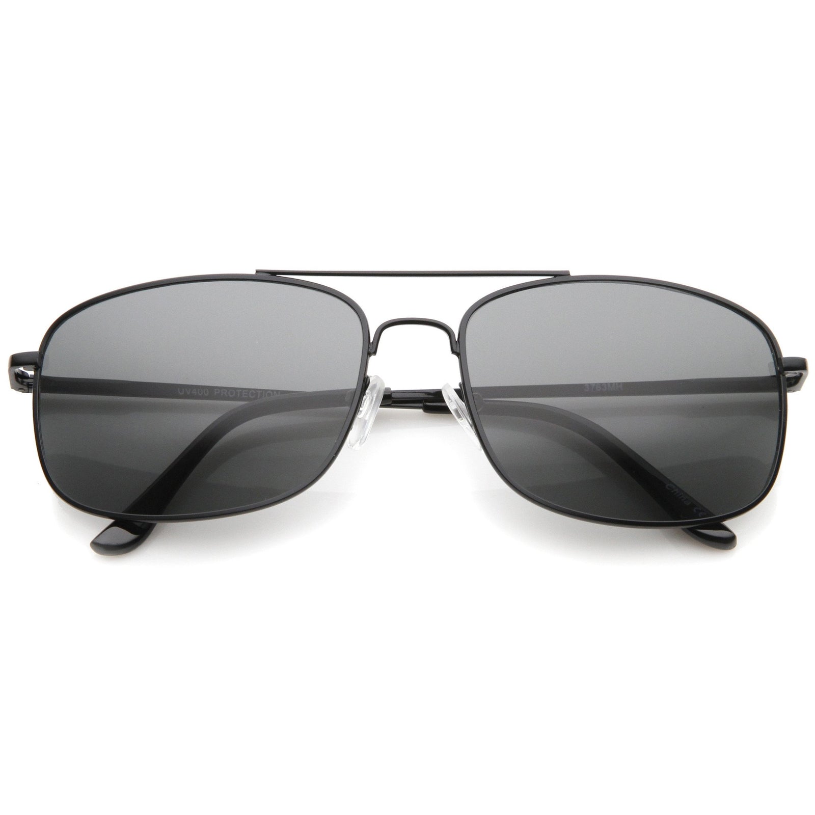 Large Retro Flat Top Fashion Aviator Sunglasses C003 [Promo Box] | zeroUV