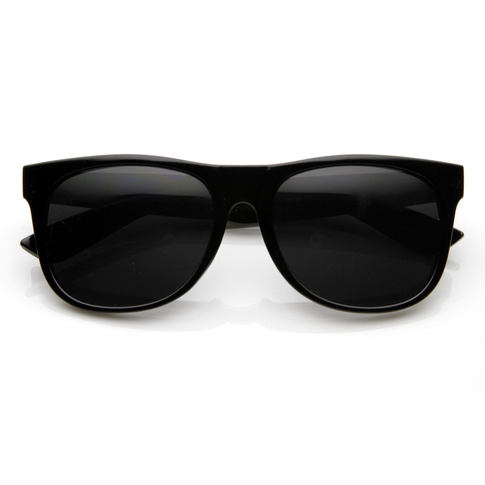Super Retro Hipster Wayfarer Frame Sunglasses - zeroUV