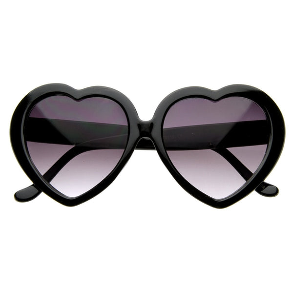 Womens Pink Frame Pink Lenses Heart Shaped Sunglasses Style Sunglasses  Retro UV400 Shades UVA UVB Protection