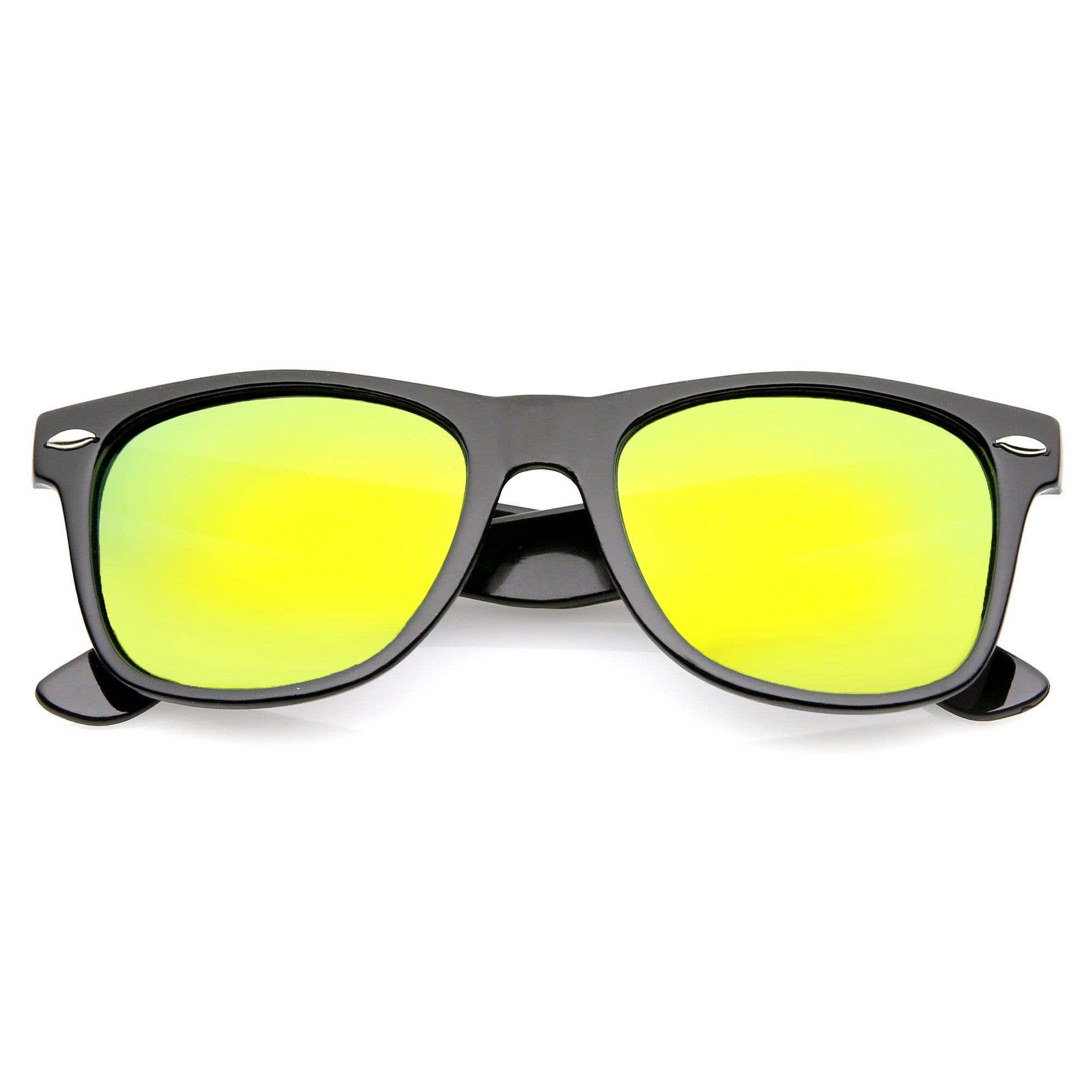 zeroUV Large Square Horn Rimmed Sunglasses